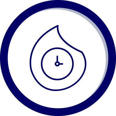 kan damlası vektör simgesi