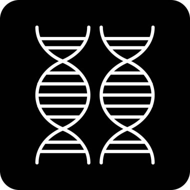 DNA sembolü. Basit tasarım