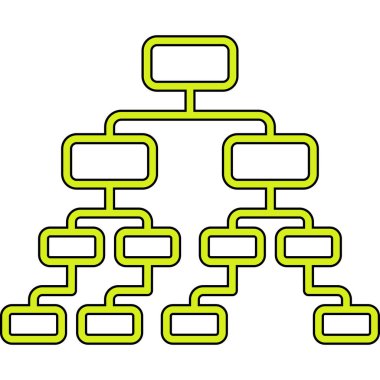 ağ bağlantı vektörü simgesi