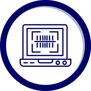 bilgisayar simgesi vektör illüstrasyonu