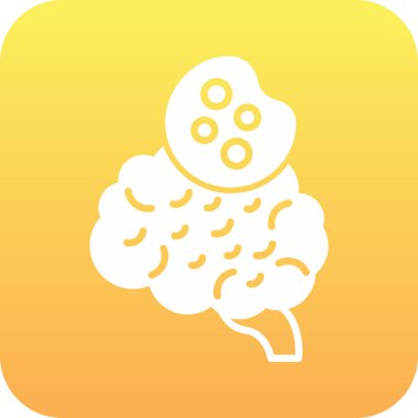 Bir bulut simgesinin vektör illüstrasyonu