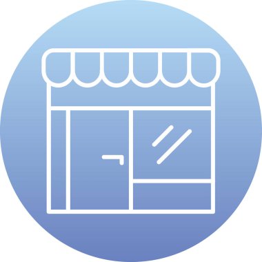 Modern simgenin vektör illüstrasyonu