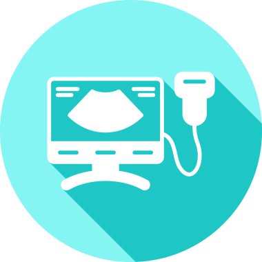 Bilgisayar faresi. Basit vektör illüstrasyonu