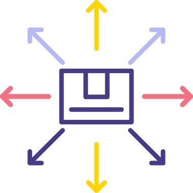 ağ paylaşım simgesi çizimi