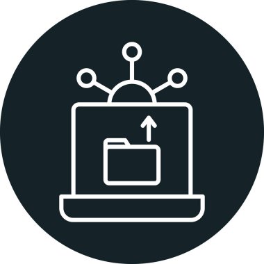 veri analiz simgesi vektör illüstrasyon tasarımı