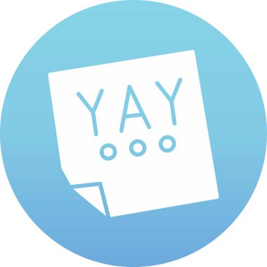 Mutlu metin, web tasarımı ve uygulamalar için simge