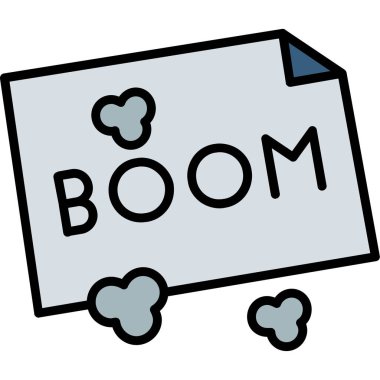 karikatür patlaması ve bum