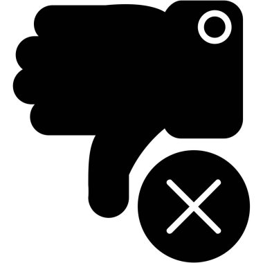 jest simgesi, vektör illüstrasyonu gibi değil