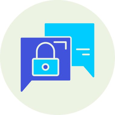 Modern simge, vektör illüstrasyonunu kilitle