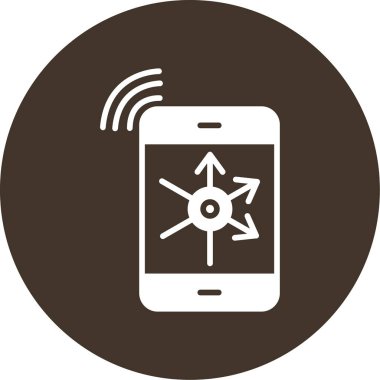 Gezici Navigasyon. Web simgesi