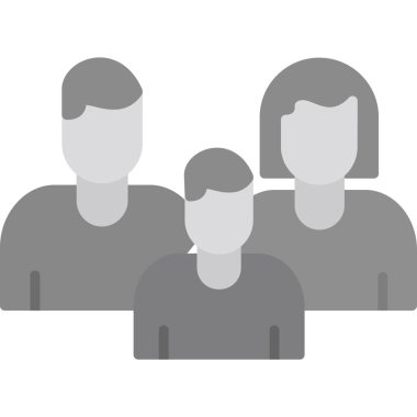 insanlar simge vektör illüstrasyonu