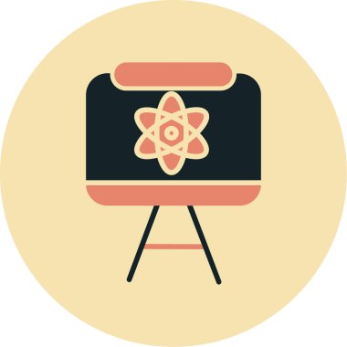 Vektör illüstrasyonu, simge ögesi arkaplanı