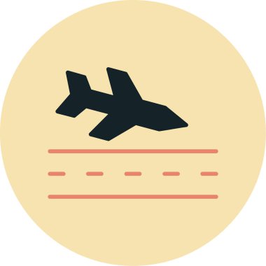 İniş Ağı simgesi, vektör illüstrasyonu