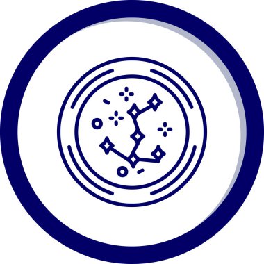 pusula simgesi. vektör illüstrasyonu