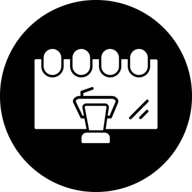 Modern b 'nin vektör illüstrasyonu eksik simgesi