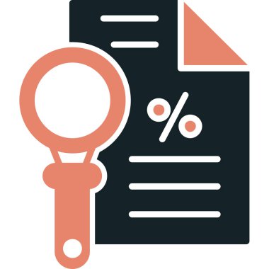 belge simgesi, vektör çizimi