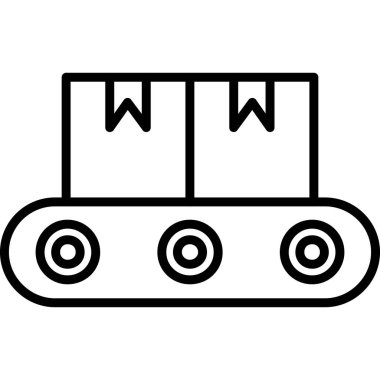 tren simgesi, vektör illüstrasyonu