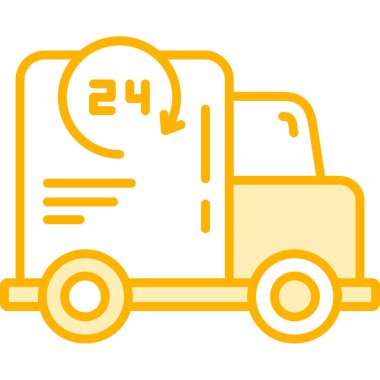 servis simgesi vektör illüstrasyonu