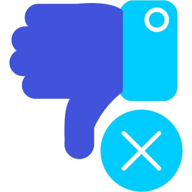 simge vektör illüstrasyonundan hoşlanmadım