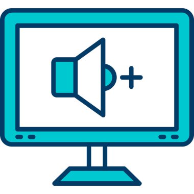 video simgesi vektör illüstrasyonu