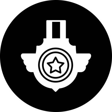 Modern oto tamir simgesinin vektör illüstrasyonu