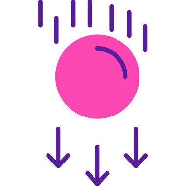 ok simgesi vektörü. Basit resimleme