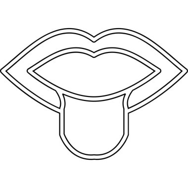 Bir kalp simgesinin vektör illüstrasyonu