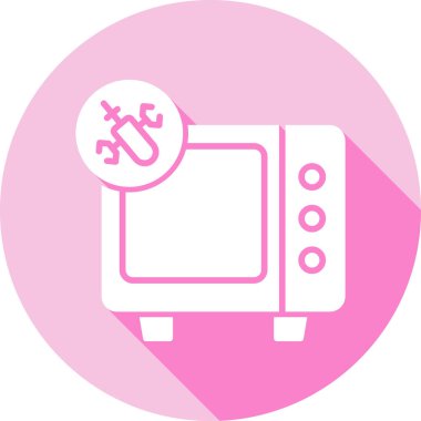 TV simgesi vektör illüstrasyonu