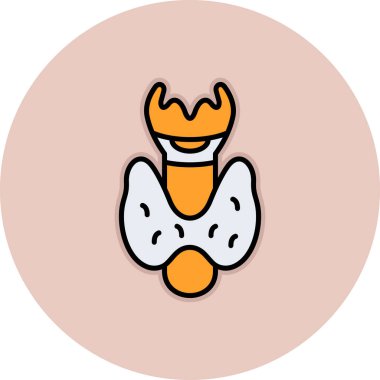 Şirin bir bebek simgesinin vektör çizimi