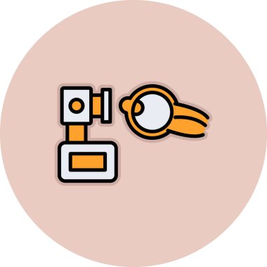 uydu simgesi vektör illüstrasyonu