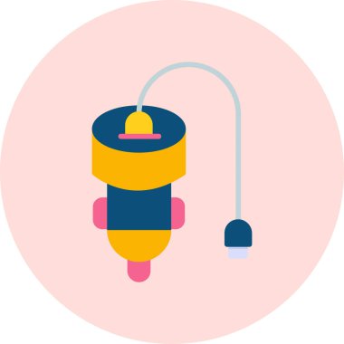 elektrik dolgu vektörü illüstrasyonu