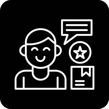 Müşteri servisi vektör simgesi