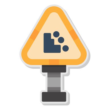 uyarı işareti vektör illüstrasyonu