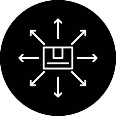 şebeke. Web simgesi basit illüstrasyon