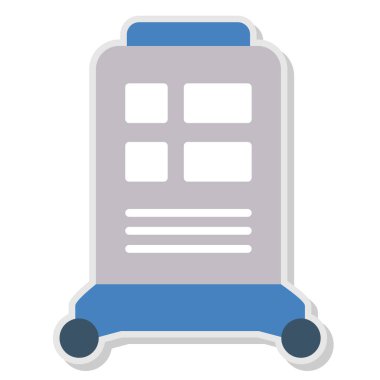 belge simgesi vektör illüstrasyonu