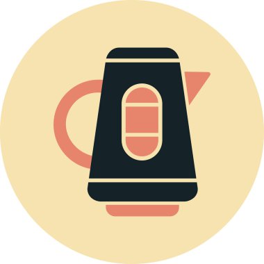 Kahve fincanı. Basit resimleme