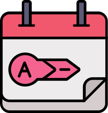 Pil. Web simgesi basit illüstrasyon