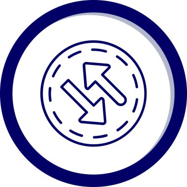 Ok. Web simgesi basit tasarım