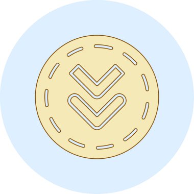 Fırın yemek ikonu doldurulmuş - taslak biçimi