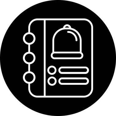 Gıda simgesinin vektör illüstrasyonu