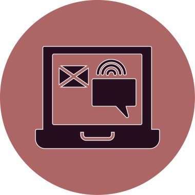 e-posta konsepti tasarımı, vektör illüstrasyonu 10 grafik