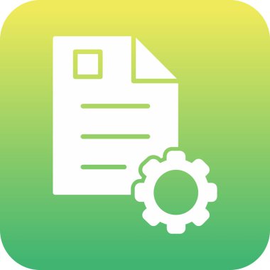 vektör belgesi web simgesi