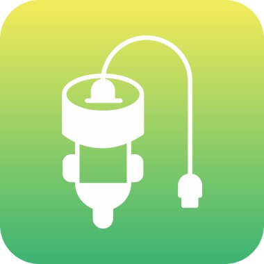 Benzersiz Radyo Vektörü Kabartma Simgesi