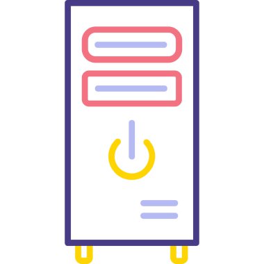 Web simgesi, vektör illüstrasyonu