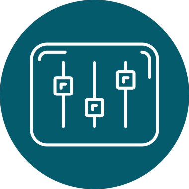 Modern b 'nin vektör illüstrasyonu eksik simgesi