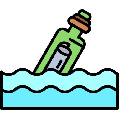 yüzme ikonu vektörü. özet çizimi