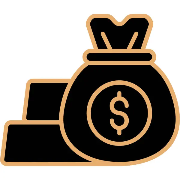 Para için. Web simgesi basit illüstrasyon