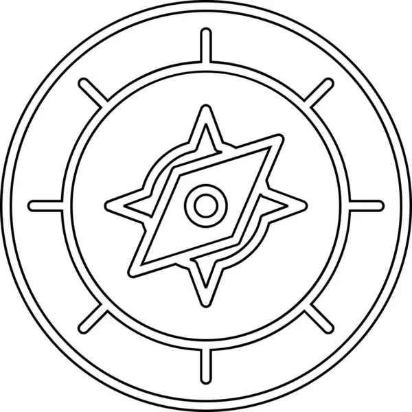 Pusula simgesi vektör resimlemesi