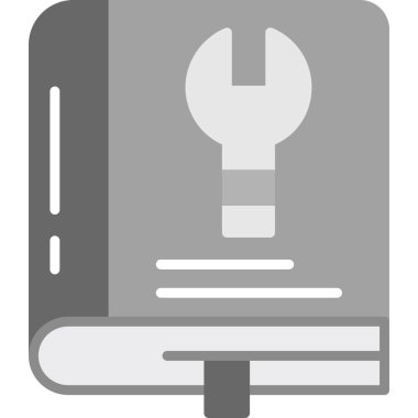 Tornavida. Web simgesi basit illüstrasyon