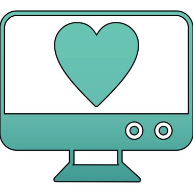 izleyici ikon vektör illüstrasyonu